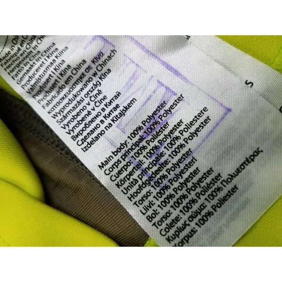 Pearl Izumi Men’s Short Sleeves 1/4 Zip Cycling Jersey Size M Neon Green B1 - Picture 9 of 12